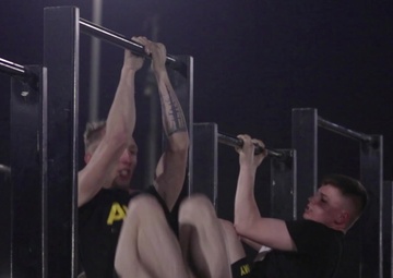 B-roll: Best Warrior's Army Combat Fitness Test