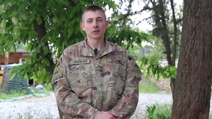 Maj Thomas Heidorn Mother's Day Shout Out