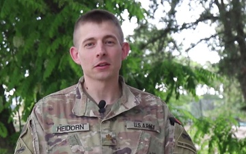 Maj Thomas Heidorn Mother's Day Shout Out