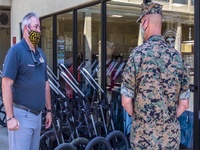 MCI-West leadership conduct walkthrough of reopening MCCS facilities