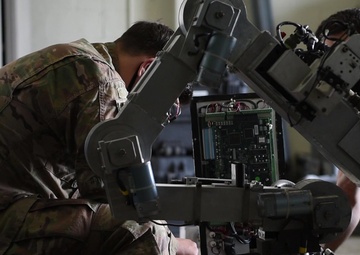 EOD Robot Maintenance and Repair