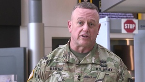 MG Bob Harter speaks to the AMC workforce about COVID-19