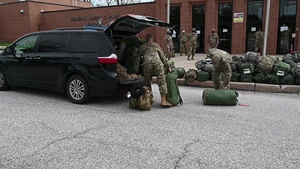 B-Roll: 58th Expeditionary Military Intelligence Brigade prepares for deployment