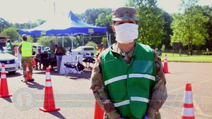 Pvt. Jailian Ortiz - COVID-19 Response