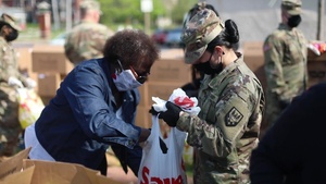 Missouri National Guard Supports Food Banks during COVID-19