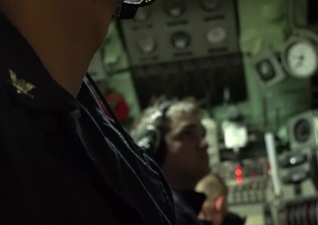 USS Oklahoma City Underway