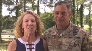 FORSCOM's Gen. and Mrs. Garrett discuss COVID-19