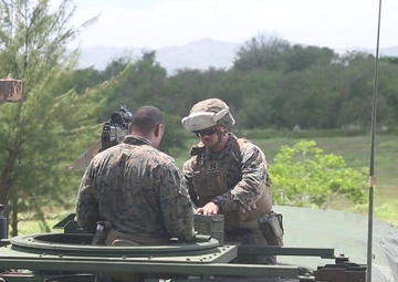 31st MEU, CLB-31 conduct convoy ambush immediate action rehearsals (B-Roll)