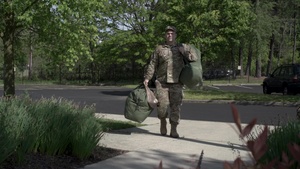 B-ROLL: 629th Expeditionary Military Intelligence Battalion Deployment