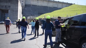 Huntsville Center Leadership Development Program visits Nashville District's Wolf Creek Dam