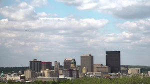 F-16's Flyover Dayton, Ohio