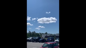 2nd MAW pilots conduct flyover at Naval Medical Center Camp Lejeune to recognize healthcare professionals