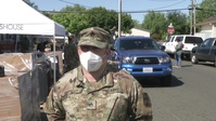 California Guardsmen issue food to Napa recipients