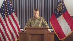Georgia National Guard National Day of Prayer 2020