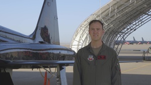 T-38 Talon Flyover Interview