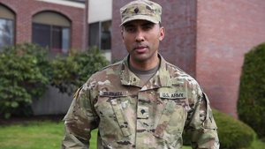 Mother's Day Greeting: Spc. Burrell