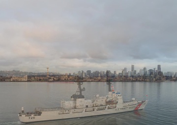 Coast Guard Cutter John Midgett returns home to Seattle following final operational patrol