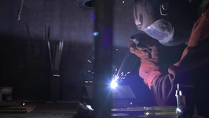 435th CTS conducts welding training b-roll