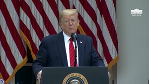 President Trump and Administration Officials Deliver Remarks and Hold a Press Briefing on Testing