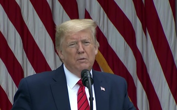 President Trump and Administration Officials Deliver Remarks and Hold a Press Briefing on Testing
