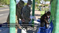 National Guard members respond to COVID-19