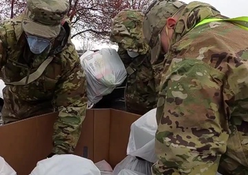Community says 'thank you' to Ohio National Guard members serving during COVID-19 pandemic