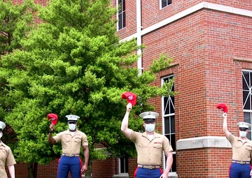 Cap Waving for Washington Nationals (Marines)