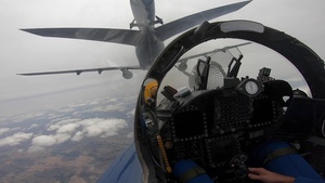 America Strong Detroit Cockpit Footage Refueling