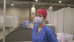 Atlantic City Field Medical Station Operations BROLL and Interviews