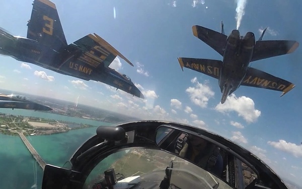 Detroit America Strong Flyover