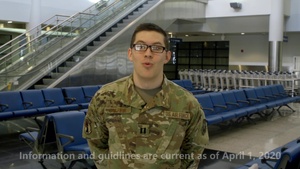 Osan AMC Terminal COVID-19 Processing
