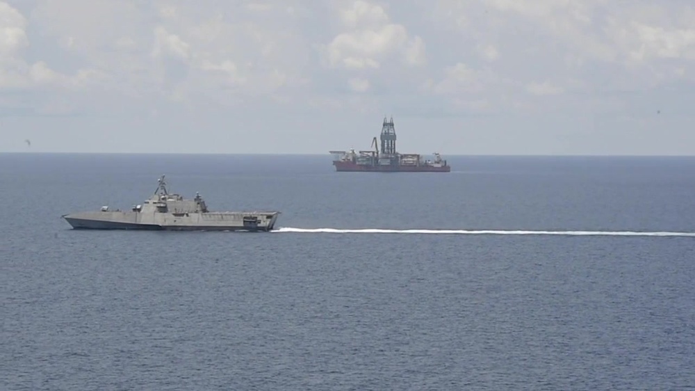 DVIDS - Video - USS Gabrielle Giffords Operates Near Panamanian ...