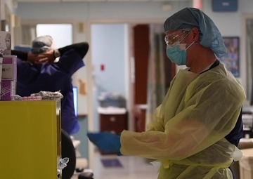 Lt. Col. Embedded within Bronx Hospital