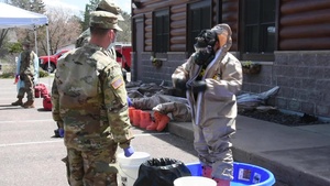 Wisconsin Guard supports Solon Springs COVID-19 testing site