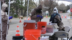 Wisconsin Guard supports Solon Springs COVID-19 testing site