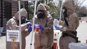 Wisconsin Guard supports Solon Springs COVID-19 testing site