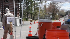 Wisconsin Guard supports Solon Springs COVID-19 testing site