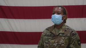 UAMTF 804-2 Maj. Muriana Jeanniton Returns Home (Interview)