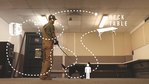 86th SFS MWD treasure hunt (Social Media)