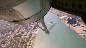 Michigan strong Flyover