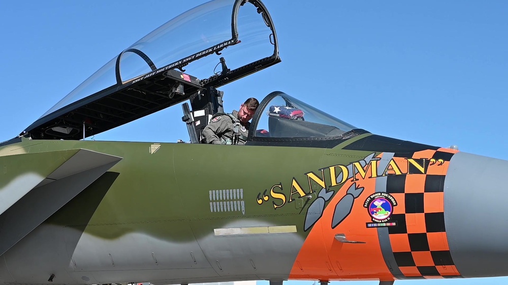 DVIDS - Video - 173rd Fighter Wing Heritage jet F-15 prepares for