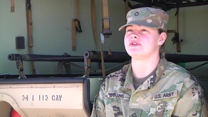 Private First Class Huggins, 68W
