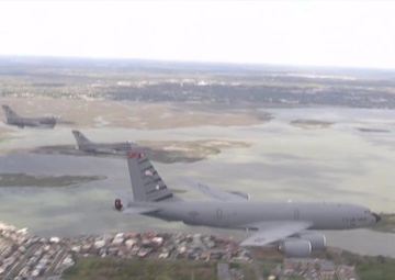 NJANG Conducts Flyover for COVID-19 Front Line Workers B-Roll
