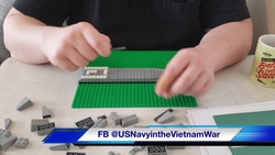 LEGO shipbuilding segment: USS Zumwalt (DDG-1000)
