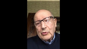 Victory Day in Europe: Caterina and Sergio Scaroni