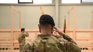 435th final guard mount ceremony b-roll
