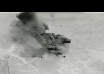 CJTF-OIR strike on Daesh Bed Down Location