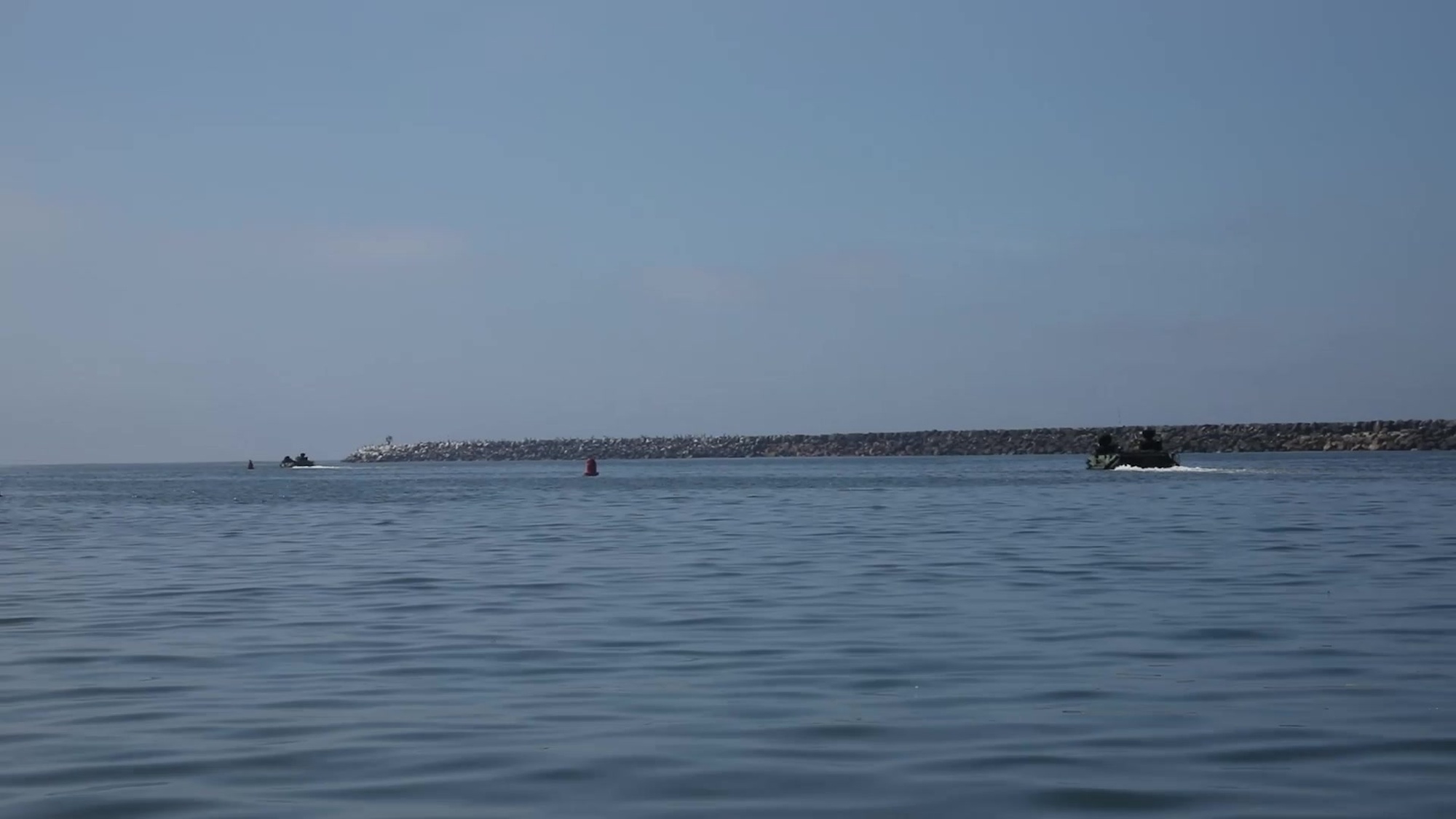 U.S. Marines with 3d Assault Amphibian Battalion, 1st Marine Division conduct amphibious recovery operations and beach landings, May 7, 2020. Conducting such training allows Marines to maintain readiness throughout the 1st Marine Division. (U.S. Marine Corps video by Lance Cpl. Frank Webb)