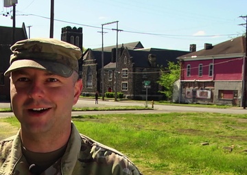Ohio National Guard Soldier serving community has family connection to during COVID-19 pandemic