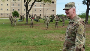 Pilot soldier controlled movement from Fort Sill to JBSA-Fort Sam Houston